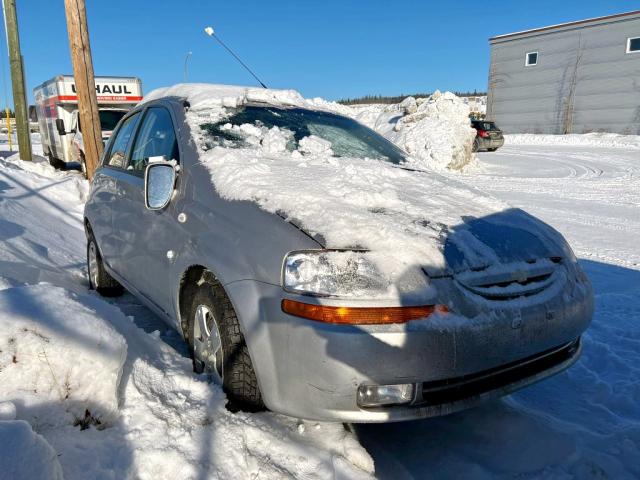 Salvage cars for sale from Copart Rocky View County, AB: 2008 Chevrolet Aveo Base