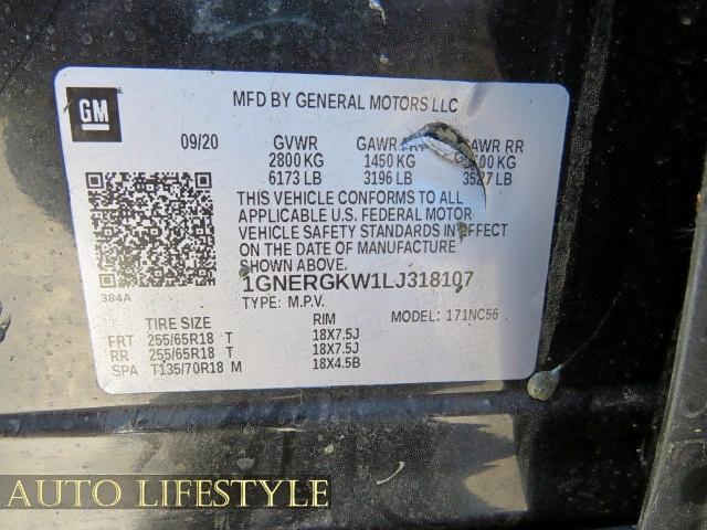 1GNERGKW1LJ318107 Chevrolet Traverse L 2020. Фото: 9