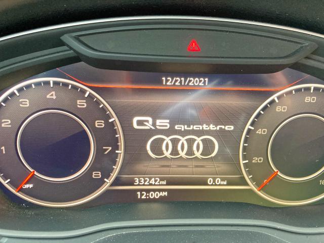 2019 AUDI Q5 PREMIUM WA1BNAFYXK2091020