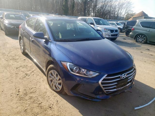 2017 HYUNDAI ELANTRA SE 5NPD74LF2HH105254