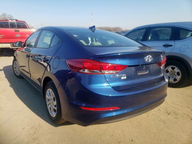 2017 HYUNDAI ELANTRA SE 5NPD74LF2HH105254