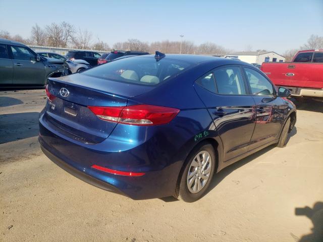 2017 HYUNDAI ELANTRA SE 5NPD74LF2HH105254