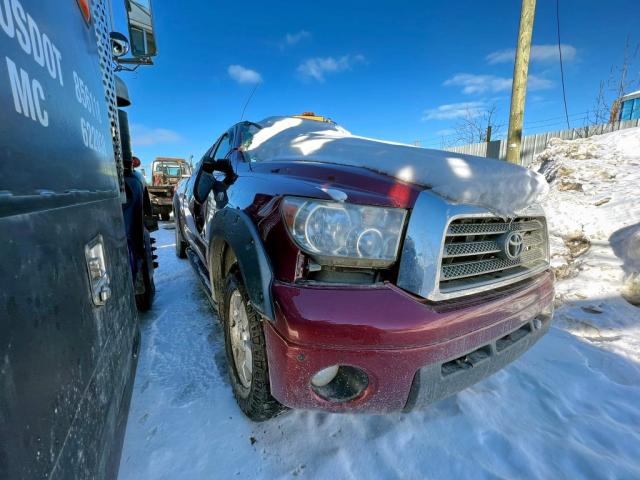 Salvage cars for sale from Copart Rocky View County, AB: 2007 Toyota Tundra DOU
