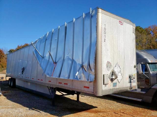 Salvage trucks for sale at Tanner, AL auction: 2019 Wabash DRY Van