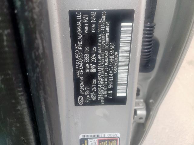 2021 HYUNDAI ELANTRA SE 5NPLL4AG3MH035681