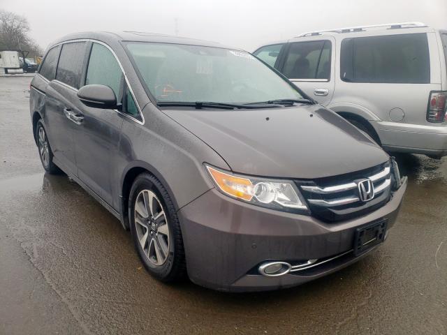 Salvage cars for sale from Copart Glassboro, NJ: 2014 Honda Odyssey TO