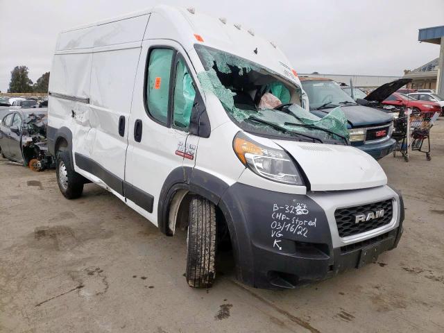 Salvage cars for sale from Copart Hayward, CA: 2020 Dodge RAM Promaster