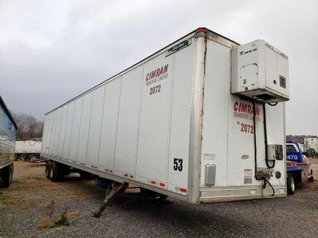 Salvage trucks for sale at Cahokia Heights, IL auction: 2011 Great Dane Reefer 53'