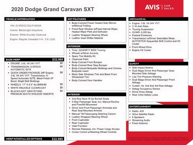 2C4RDGCG5LR166926 Dodge Grand Cara 2020. Фото: 9