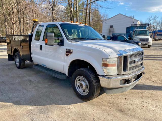 Salvage trucks for sale at Billerica, MA auction: 2008 Ford F350 SRW S
