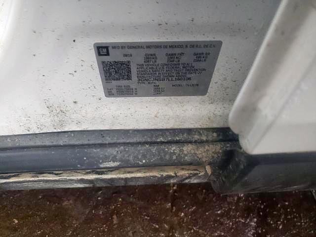 2020 CHEVROLET TRAX LS 3GNCJNSB7LL160106
