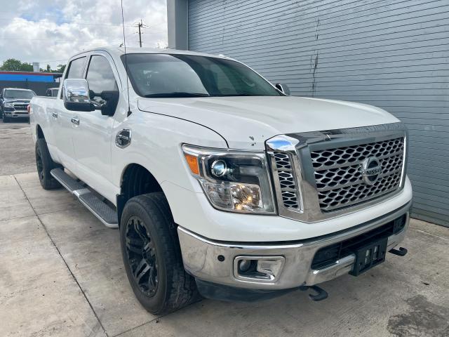 Salvage cars for sale from Copart Opa Locka, FL: 2016 Nissan Titan XD S