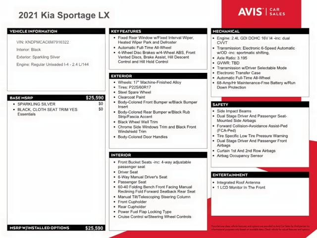 KNDPMCAC6M7916322 Kia Sportage L 2021. Фото: 9