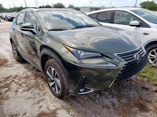 Salvage cars for sale from Copart Riverview, FL: 2021 Lexus NX 300 Base