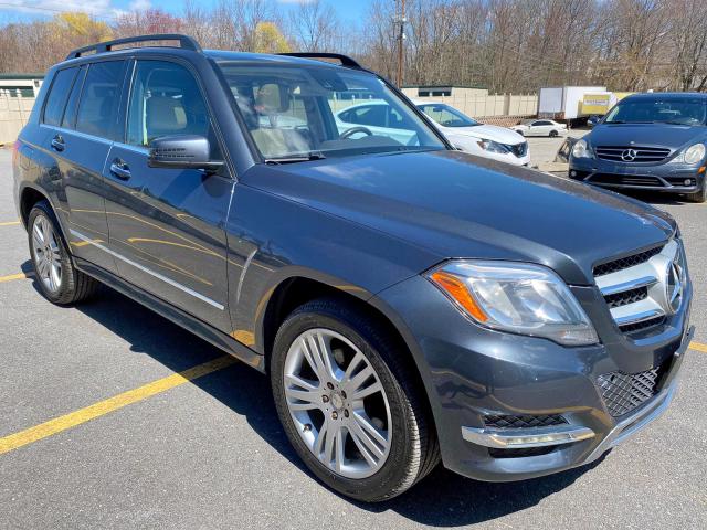 Salvage cars for sale at Billerica, MA auction: 2014 Mercedes-Benz GLK 250 BL