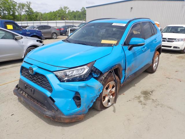 2019 TOYOTA RAV4 XLE JTMW1RFV1KJ010015