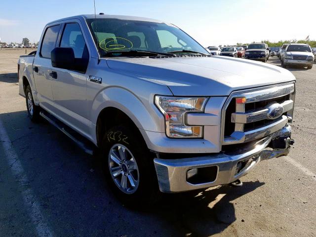 Salvage cars for sale from Copart Fresno, CA: 2015 Ford F150 Super