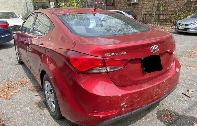 5NPDH4AE8GH705833 Hyundai Elantra Se 2016. Фото: 2