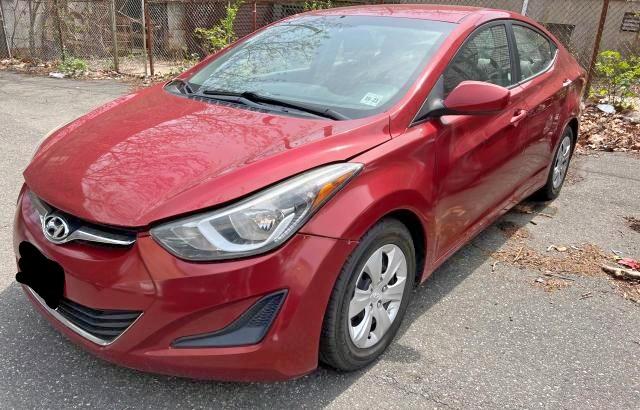 5NPDH4AE8GH705833 Hyundai Elantra Se 2016. Фото: 1