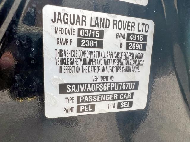 2015 JAGUAR XF 2.0T PR SAJWA0FS6FPU76707