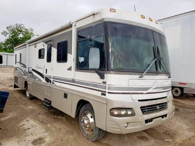 Salvage cars for sale from Copart Temple, TX: 2003 Winnebago Adventure