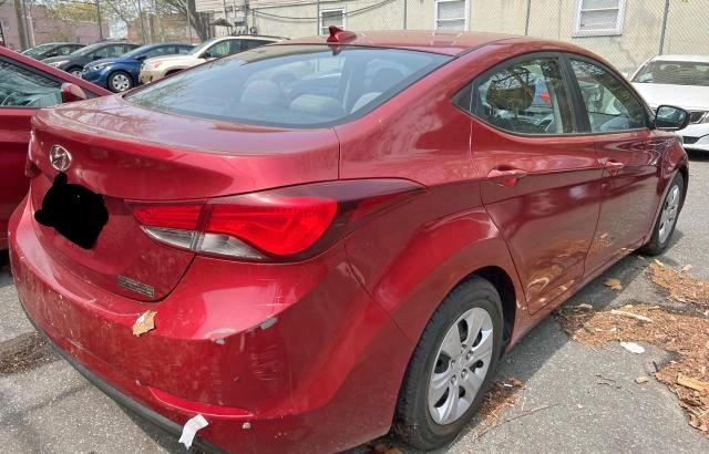 5NPDH4AE8GH705833 Hyundai Elantra Se 2016. Фото: 3