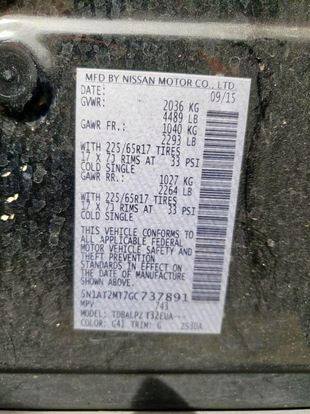 Фото: 5N1AT2MT7GC737891 - 10