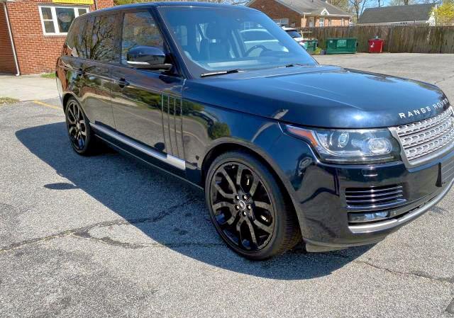 Salvage cars for sale from Copart Brookhaven, NY: 2013 Land Rover Range Rover