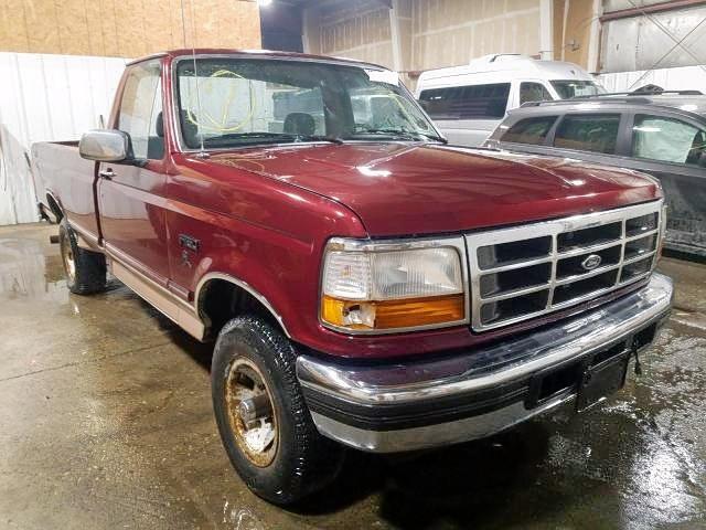 Salvage cars for sale from Copart Anchorage, AK: 1996 Ford F150