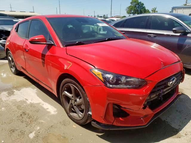 Salvage cars for sale at Riverview, FL auction: 2019 Hyundai Veloster B