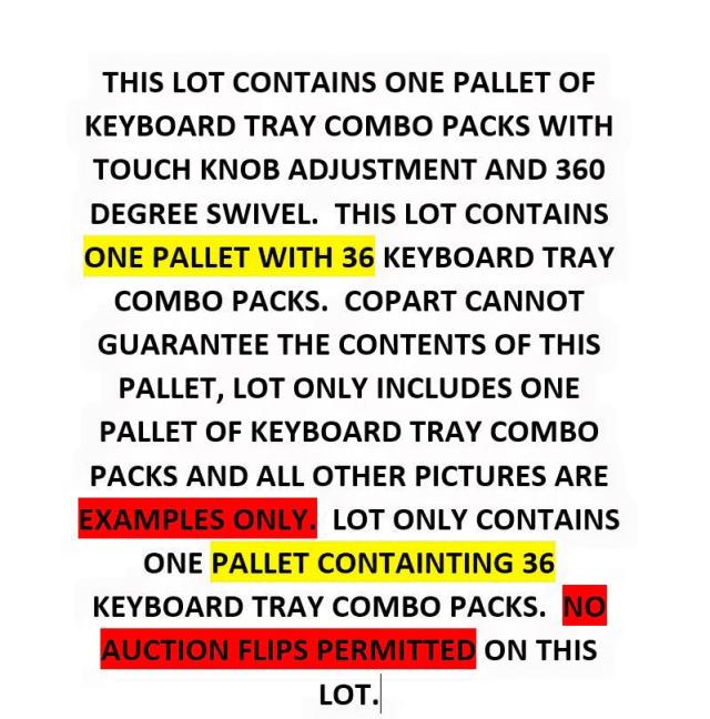 Part salvage cars for sale: 2000 Part KEYBOARD36