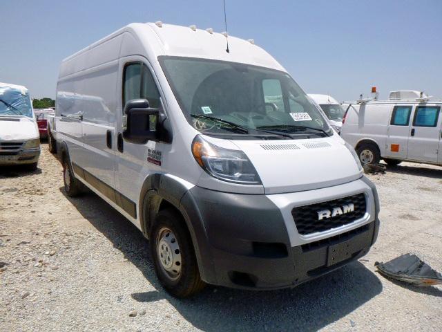Salvage cars for sale from Copart Grand Prairie, TX: 2020 Dodge RAM Promaster