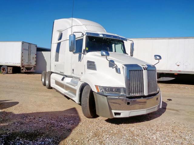 Salvage trucks for sale at Farr West, UT auction: 2018 Western Star 5700 XE