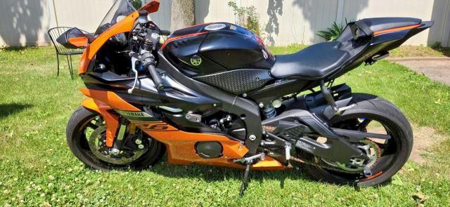 2020 YAMAHA YZFR6 JYARJ28E2LA006196