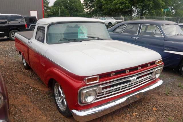 Ford F100 salvage cars for sale: 1966 Ford F100