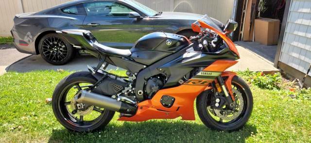 2020 YAMAHA YZFR6 JYARJ28E2LA006196