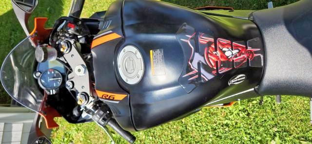 2020 YAMAHA YZFR6 JYARJ28E2LA006196