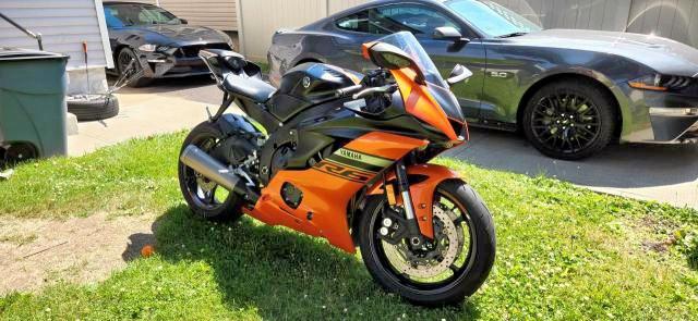2020 YAMAHA YZFR6 JYARJ28E2LA006196