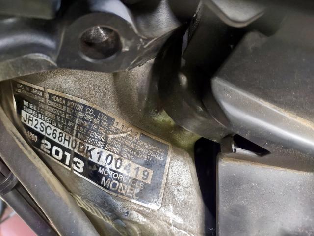 2013 HONDA GL1800 H JH2SC68H0DK100419