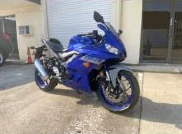 Salvage cars for sale from Copart Orlando, FL: 2021 Yamaha YZFR3 A