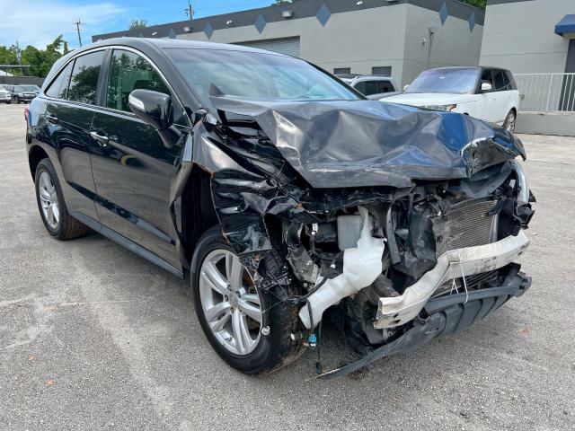 Salvage cars for sale from Copart Opa Locka, FL: 2015 Acura RDX Techno