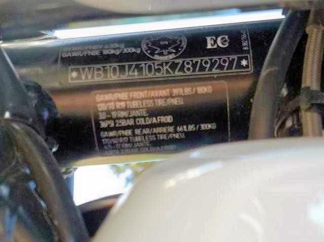 2019 BMW R NINE T U WB10J4105KZ879297
