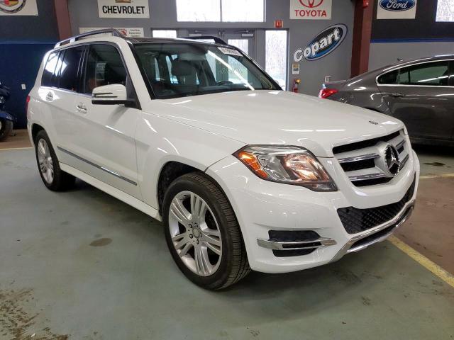 Salvage cars for sale at East Granby, CT auction: 2014 Mercedes-Benz GLK 350