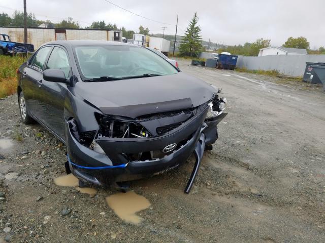 Salvage cars for sale from Copart Montreal Est, QC: 2010 Toyota Corolla BA