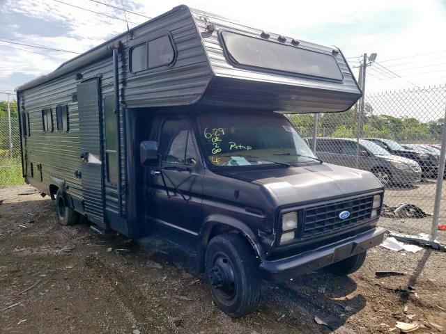 Salvage trucks for sale at Baltimore, MD auction: 1986 Ford Econoline