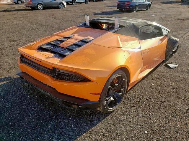 2018 LAMBORGHINI HURACAN ZHWCR1ZF8JLA09314