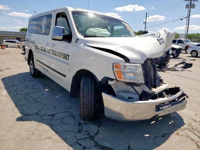 Salvage cars for sale from Copart Lebanon, TN: 2017 Nissan NV 3500 S