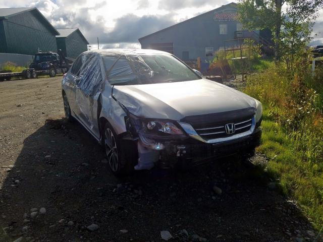 Salvage cars for sale from Copart Montreal Est, QC: 2015 Honda Accord Sport