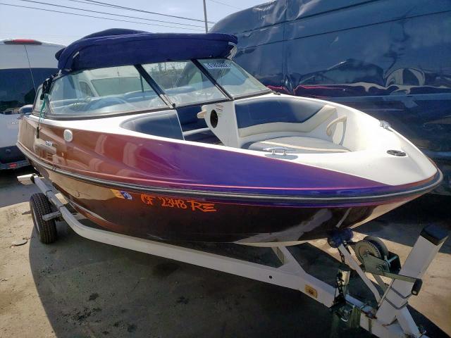Salvage boats for sale at Los Angeles, CA auction: 2004 Bombardier Boat