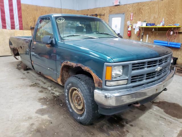 Salvage cars for sale from Copart Kincheloe, MI: 1997 Chevrolet GMT-400 K1